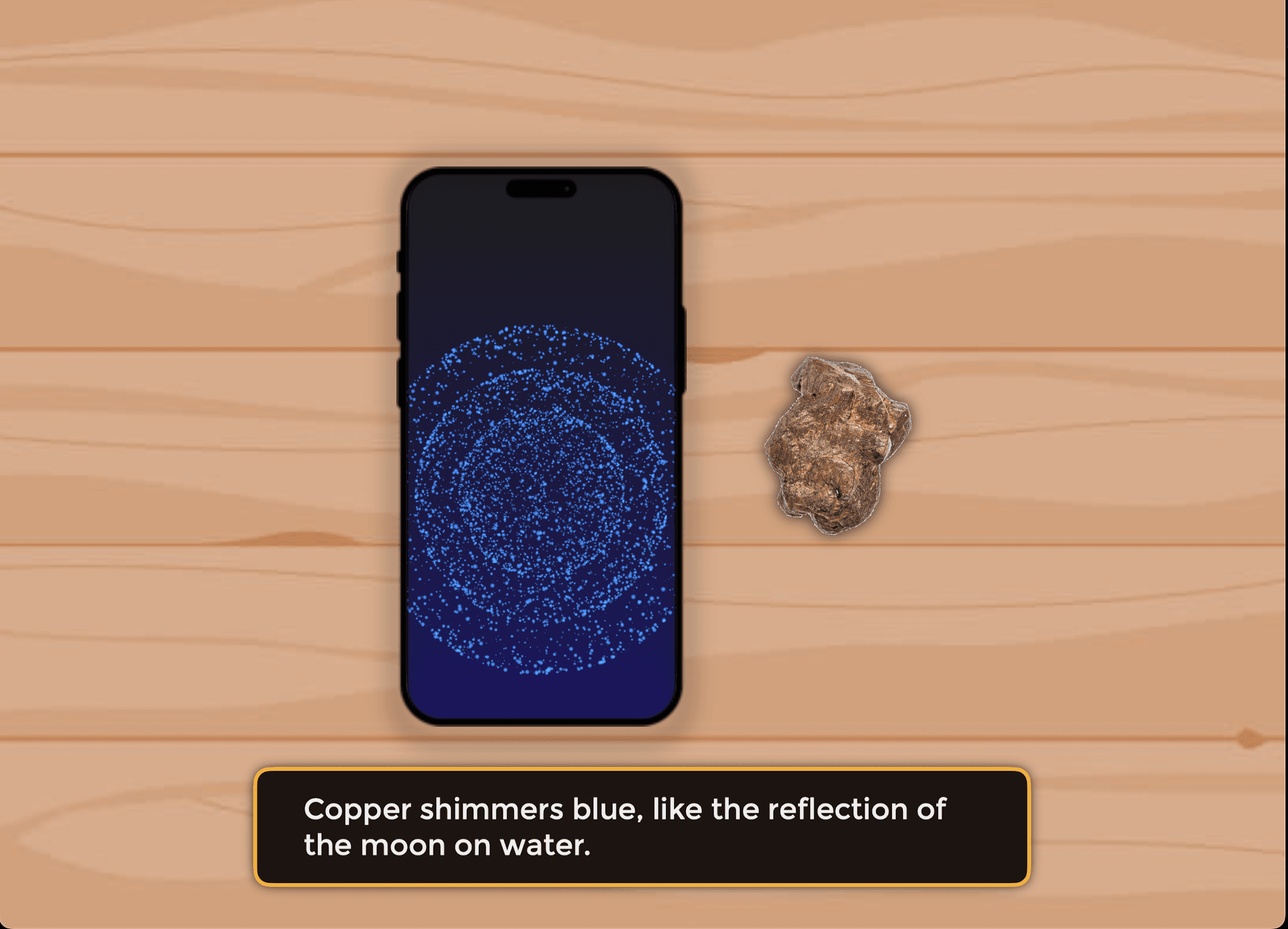 First Light tutorial interface